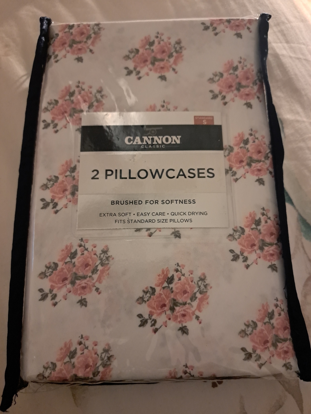 Canon Classic Pink Floral Pillowcases - Set of 2